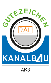 Gütezeichen Kanalbau - A&S Betondemontage GmbH
